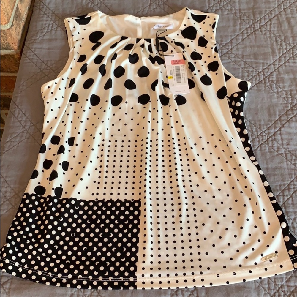 Polka Dot Dress Tank